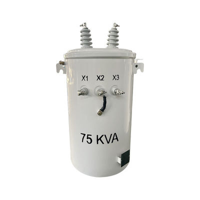 Купить 75kva Олиевый однофазный верхний полюс, установленный на распределительном трансформаторе 4160GrdY/2400 до 120/240В Производство в сети