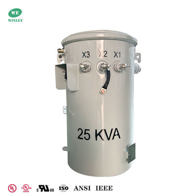 Купить 25kva  Power Pole Transformer Step Down 6600v To 120v 240v Electric Transformer Price Производство в сети