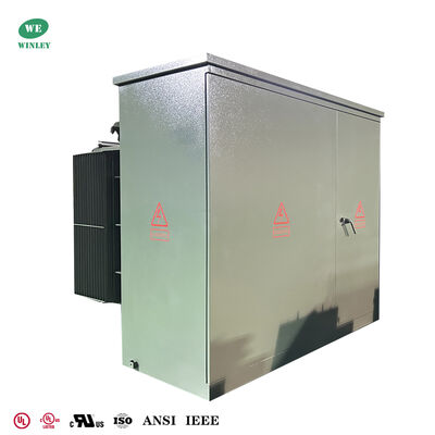 Купить Three Phase Pad Mounted Transformer Oil Type 1500kva 34500V To 208V Electrical Transformer Residential Производство в сети