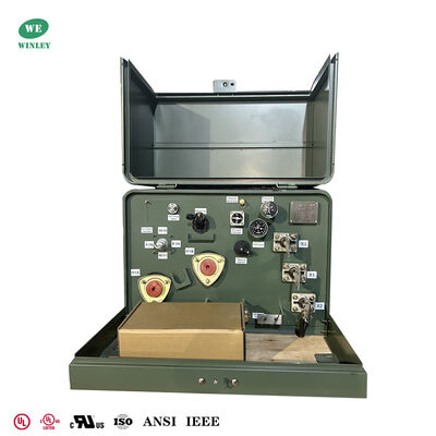 Купить Однофазный трансформатор с установкой на подставку 25kva 12,47kv до 120v Производство в сети