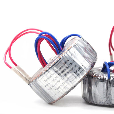Купить Трансформатор 220VAC изоляции одиночной фазы 50VA аудио Toroidal к 21VAC 50/60Hz Производство в сети