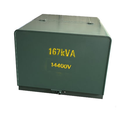 Тип трансформатор 34500V 19920V 480Y 277V масла одиночной фазы 167KVA
