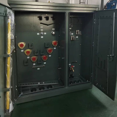 45kva Трехфазный трансформатор распределения электроэнергии типа масла
