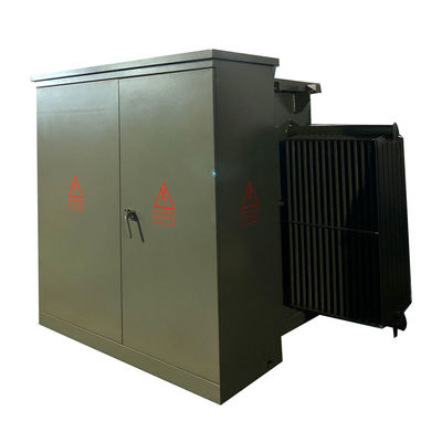 Трехфазный 2000kva масло погруженный электрический пластинка установленный трансформатор 24940V до 480V NEMA 3R