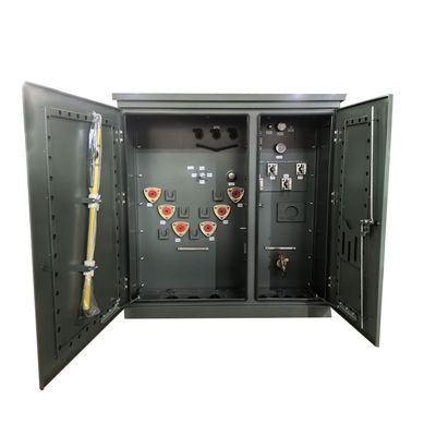300 кВА Трехфазный трансформатор, установленный на подставке 12470GrdY/7200V до 480Y/277
