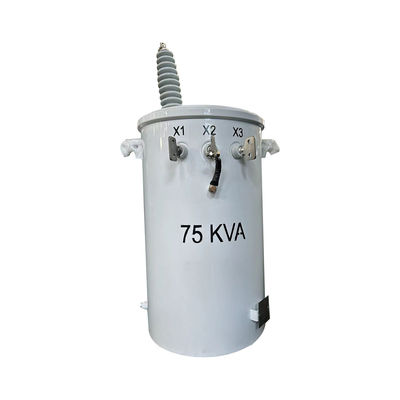 75kva однофазный столб с установкой распределительного трансформатора масло погружено 13,2 кВ до 240 В