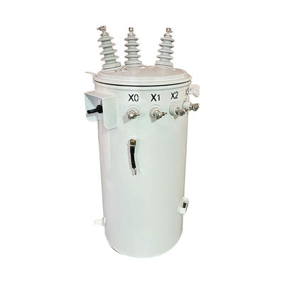 30kva Трехфазный столбиковый трансформатор 12 кВ до 208 В