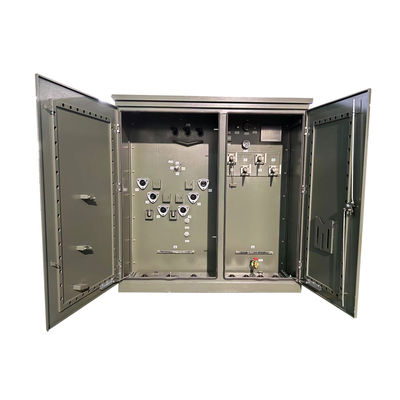 Трехфазный трансформатор, установленный на подставке, стандарт ANSI/IEEE 2000kva 24940y/14400v до 480y/277