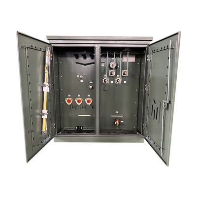 500kva Трифазная установка трансформатора мощность 12000V до 208Y 304 SS NEMA 3R радиальная подача