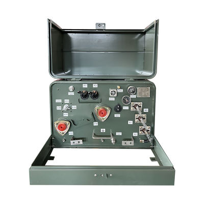 25KVA однофазный трансформатор, установленный на подставке 12000V до 240VProfessional Manufacturer ANSI/IEEE Std