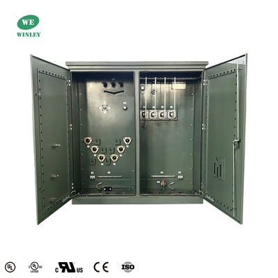 2500кВ Трёхфазный трансформатор, установленный на подставке, ANSI IEEE Стандартная электрическая мощность 12,47кВ до 4160В