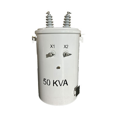 50KVA однофазный распределительный трансформатор с погруженным маслом 12470V до 277V
