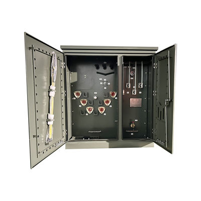 112.5kva Трехфазный трансформатор, установленный на подставке Электрические трансформаторы от 12000 В до 208 В Соответствуют стандартам ANSI CSA 2016