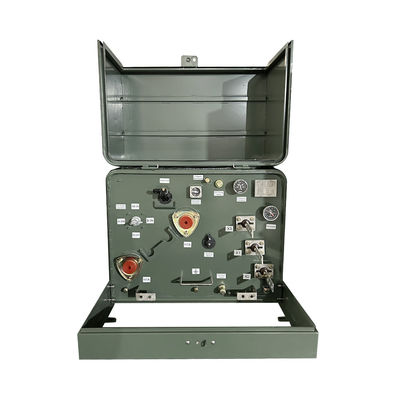 100kva однофазный трансформатор с подставкой 4160V до 240V ANSI / IEEE C57