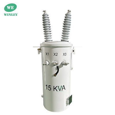 Стандартный однофазный трансформатор IEC 15KVA 24.94/0.24KV Система распределения энергии