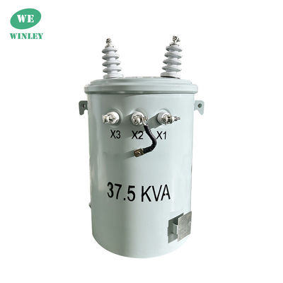 37.5kva однофазный электрический трансформатор на полюсе Onan 4160V до 480V ANSI