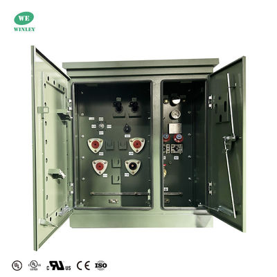 Трансформатор с однофазной подставкой 15kva 200Hz 2400V Ключевое питание CSA ANSI IEEE Стандартный распределительный трансформатор с жидкостью