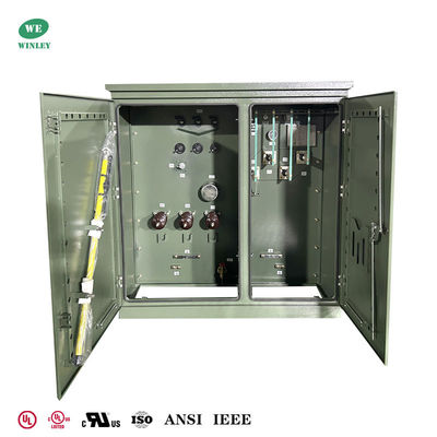 500Kva Three Phase Pad Mounted Transformer Radial Feed 12.87KV To 240V Multi‑Tap Voltage Regulation UL‑Certified