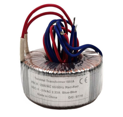 Трансформатор 230VAC изоляции 70VA электронный Toroidal автоматический к 24VAC