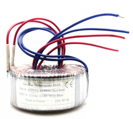 80VA освещая Toroidal трансформатор 240VAC изоляции к медной проволоке 120VAC