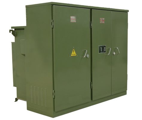 Трехфазный тип пусковая площадка масла 2500KVA трансформатора установил фронт фронта в реальном маштабе времени мертвый