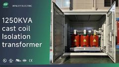 Трансформаторы сухие литые из эпоксидной смолы 1250 кВА, изоляция 480 В, стандарт IEEE ANSI